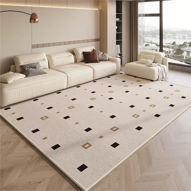 地毯客厅轻奢高级卧室床边防滑地毯沙发茶几地毯家用加厚全铺地垫