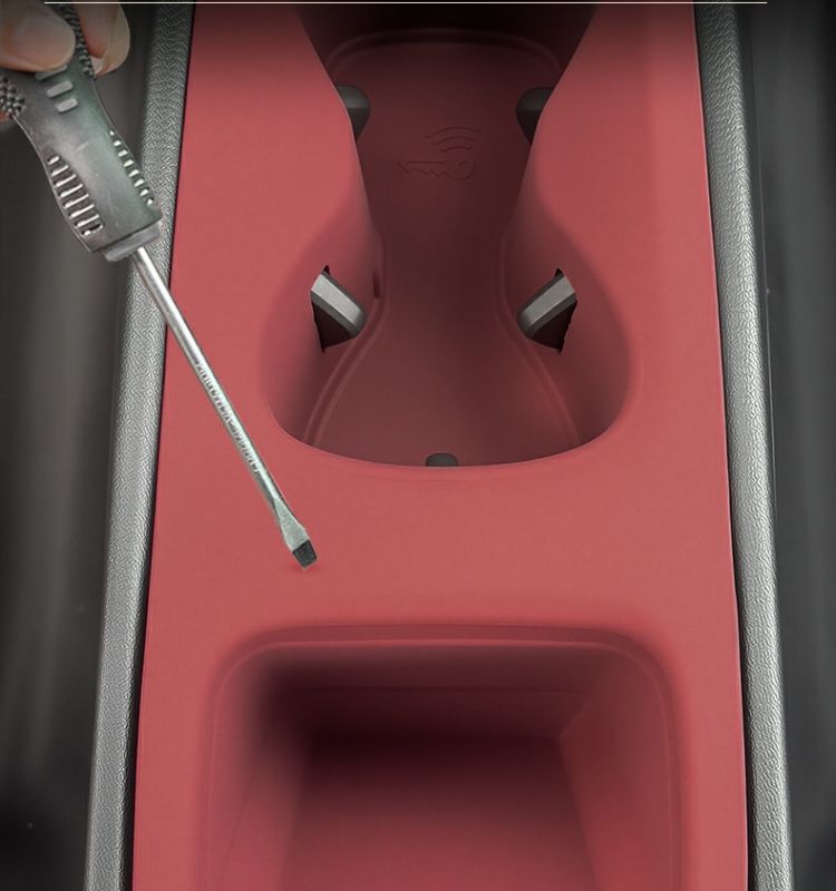 ID6X ID4CROZZ ID3 Center Console Silicone Protective Pad Cup Holder Interior Modification