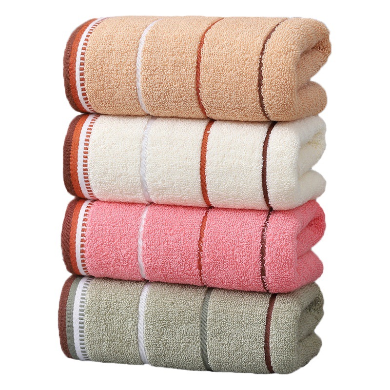 Cotton towel and coral velvet towel thickened absorbent gift advertising embroidery logo wash face cotton towel wholesale
