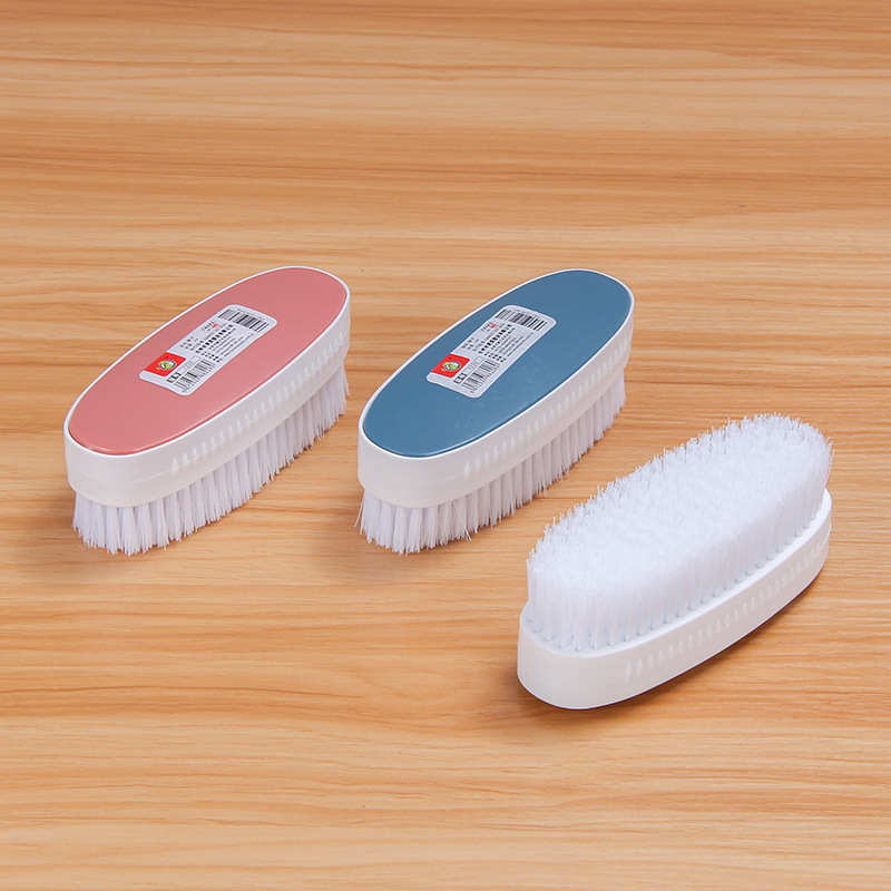 Grandes almacenes, uso diario, nuevo estilo, combinación de carcasa de plástico, cepillo de limpieza, cepillo de zapatos, cepillo de lavandería de cerdas para ropa al por mayor