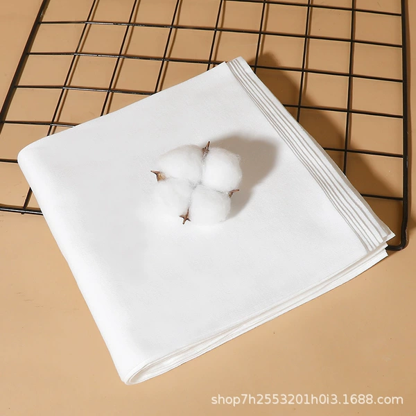 One pack of pure cotton white (ten pieces)