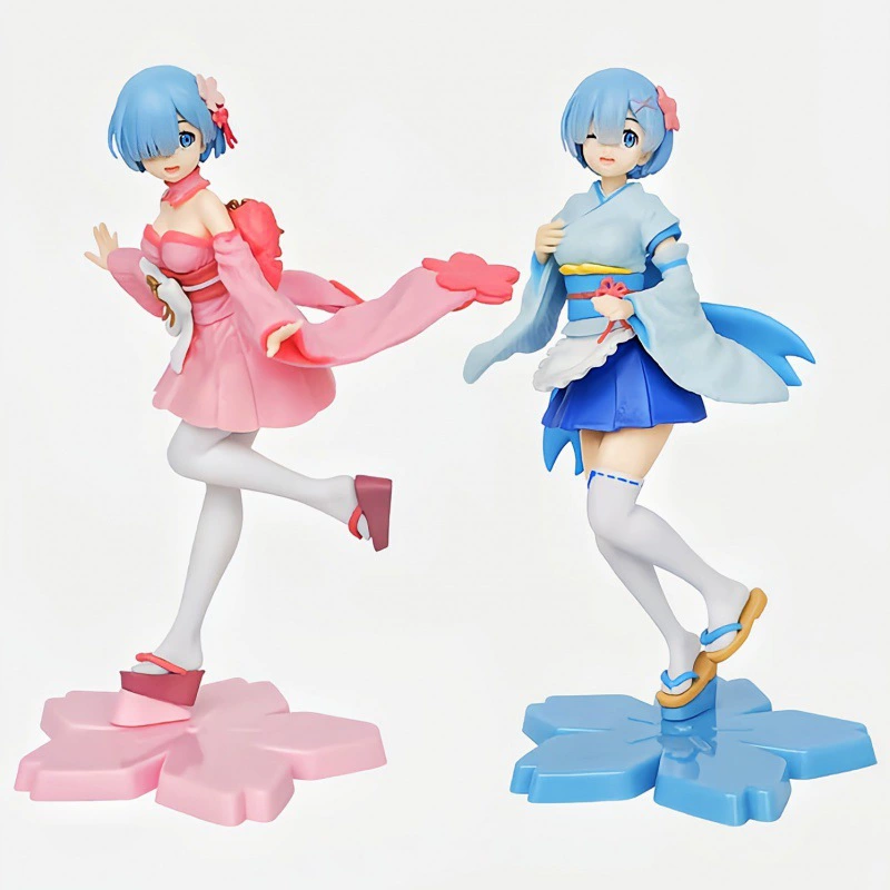 Оптовая продажа кимоно в мире с нуля Рем ручной работы горничной бега сакуры Рем модель украшения