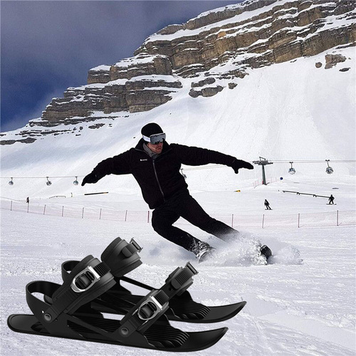 Factory direct sales of three generations of snowboard shoes MiniSki Skates outdoor sports snow ski shoes sled
