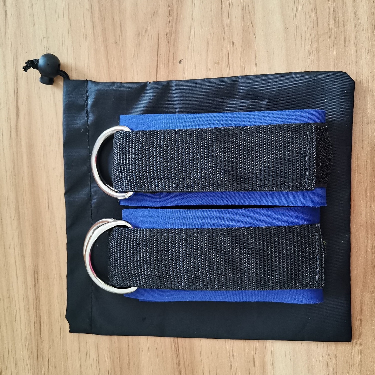 Anillo 2D correa de tobillo de algodón cuerda elástica entrenamiento de pierna equipo de protección hebilla de tobillo correa de tobillo 1 par