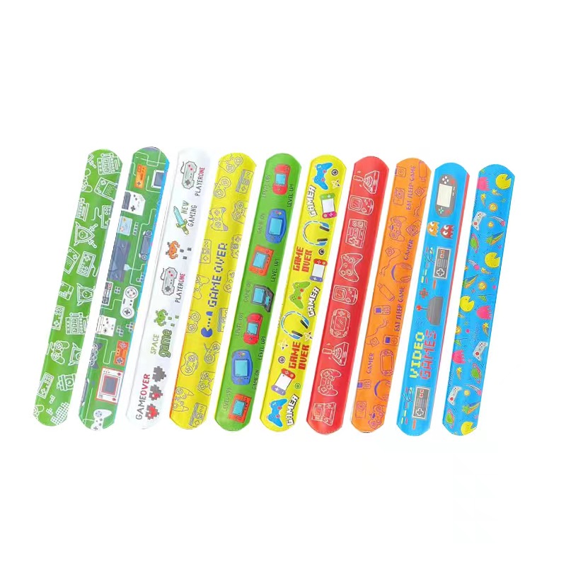 Juegos transfronterizos amazónicos temáticos pulseras de collar PVC pulseras para niños