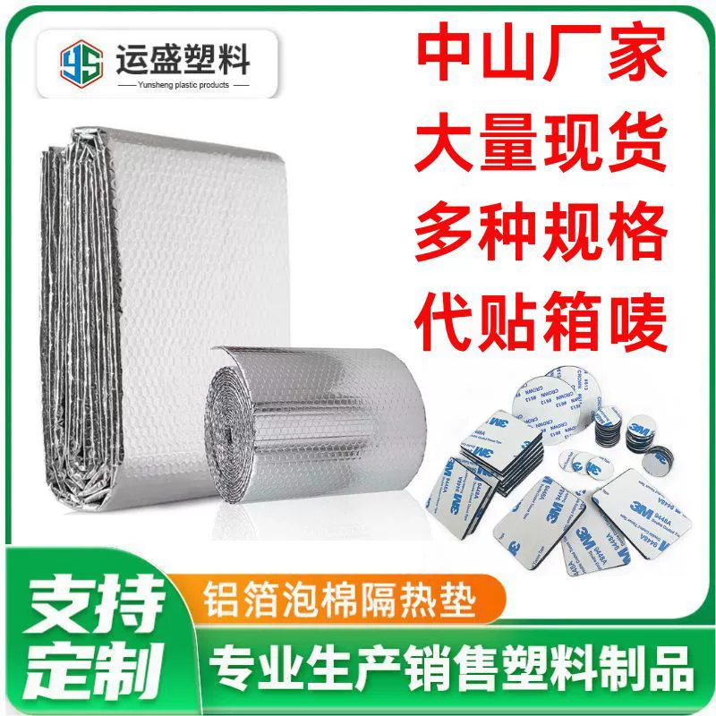 Термоизоляционная алюминиевая пленка Amazon для трансграничной торговли, высокотемпературная, огнеупорная, теплоизоляционный материал, изоляционная пленка для отопления, отражающая алюминиевая фольга