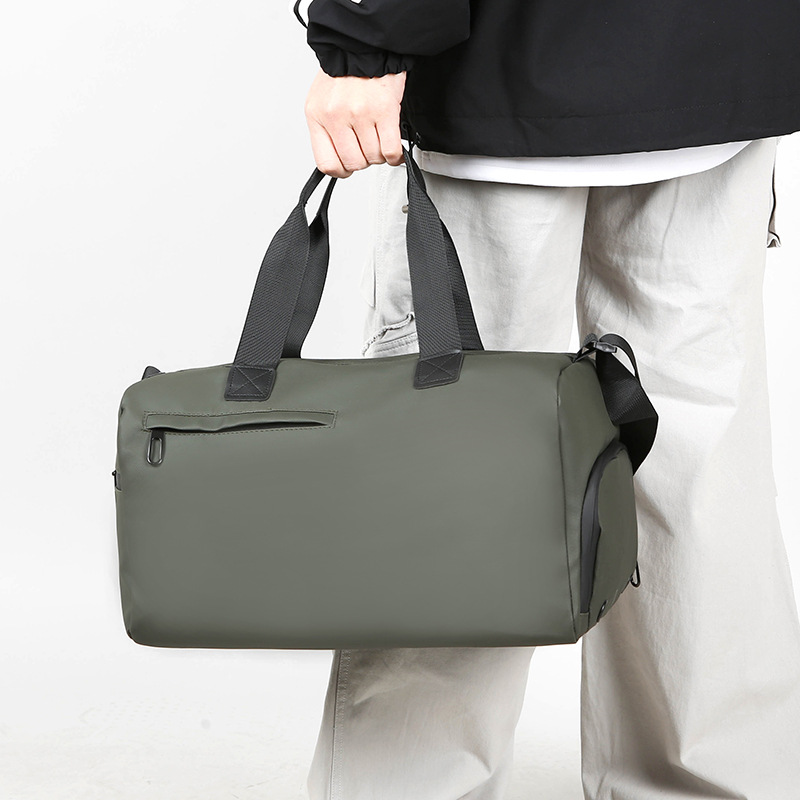 Hombres y mujeres, bolsas deportivas de fitness independientes, bolsas de viaje secas y húmedas, bolsas de transporte de gran capacidad para viajes de negocios.