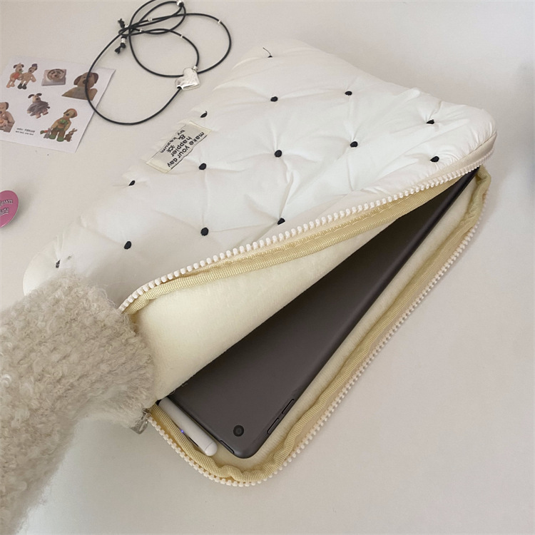 All Seasons Season Black White Nylon Polka Dots Square Clutches