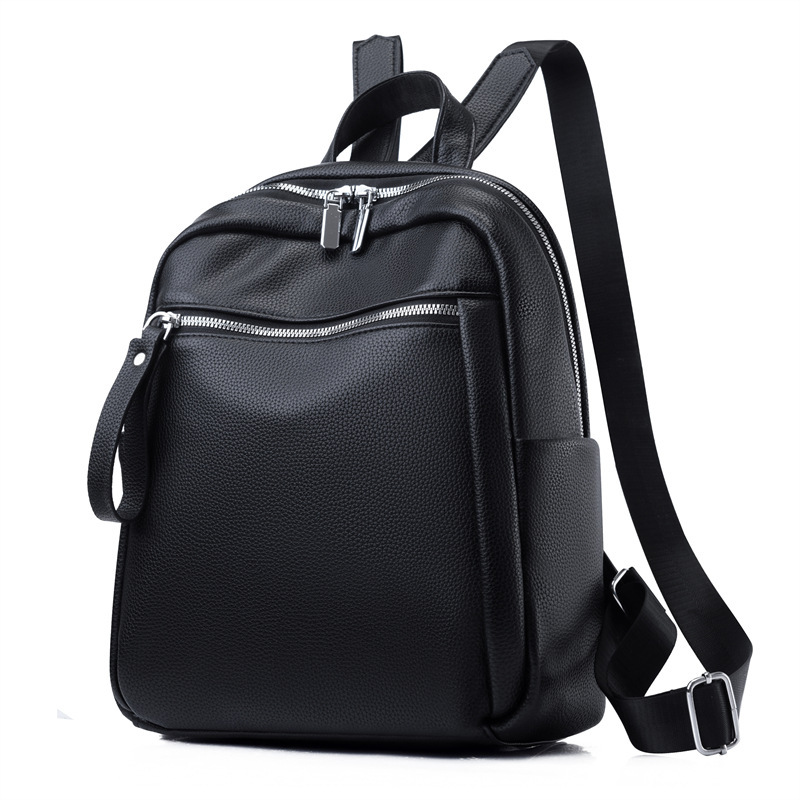 Advanced PU Soft Leather 2024 New Fashion Versatile Travel for Working and Commuting Women's Backpack_voghion.com