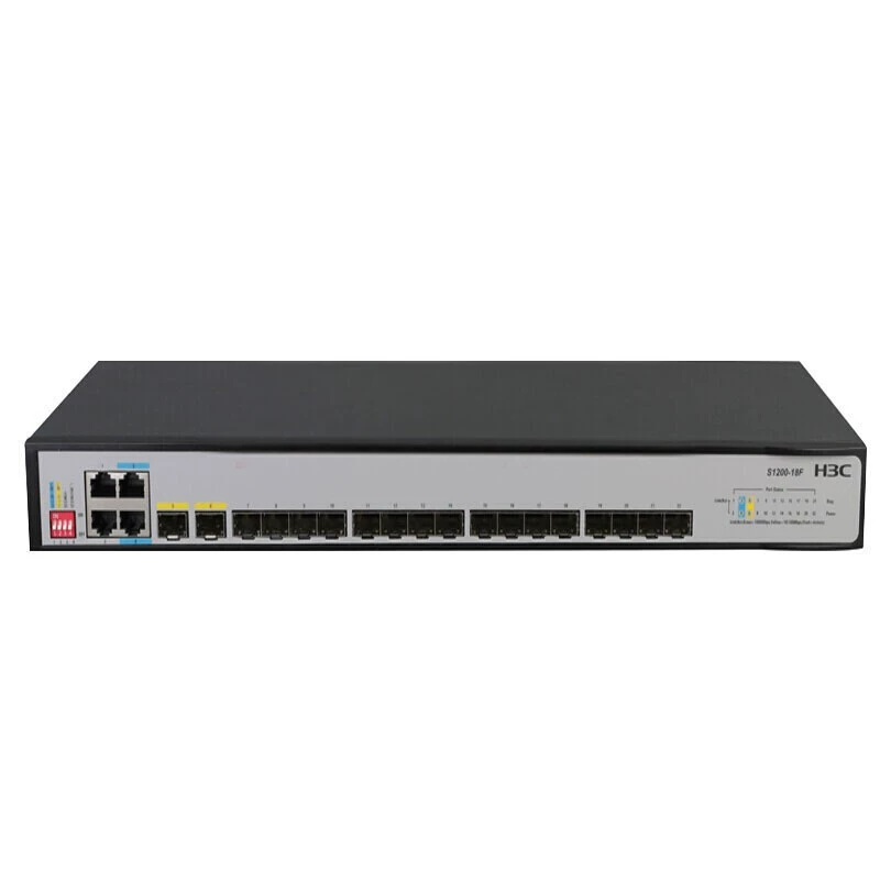 H3C S1200-18F 18 оптических портов 4 электрических порта полный гигабитный управляемый неуправляемый корпоративный коммутатор