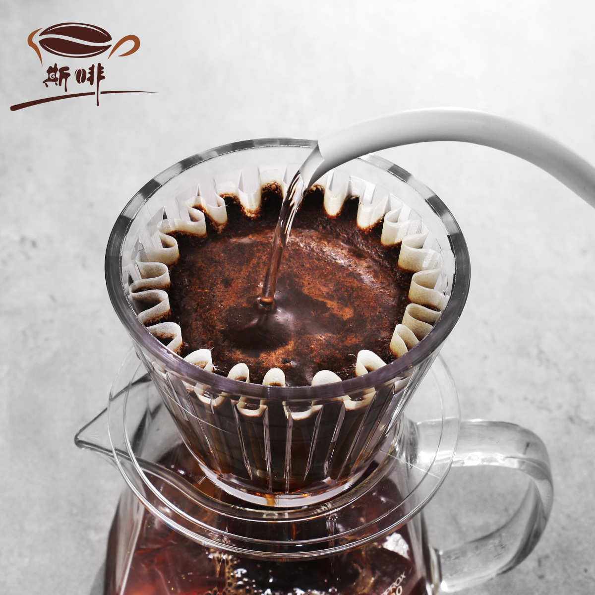 Filtro de Café V60 de Resina PC Engrosado de Goteo Manual para Hogar image 4