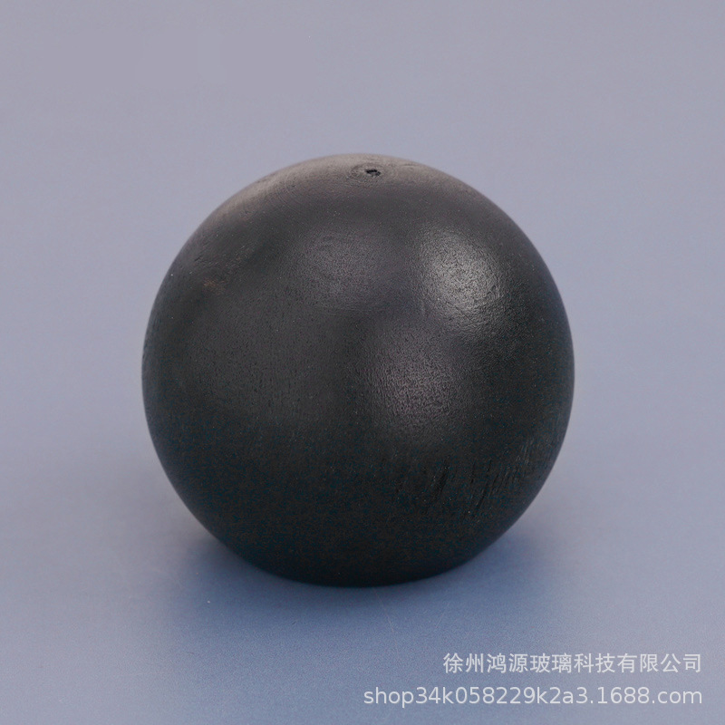 15 bolas de madera de loto negras; multicolor