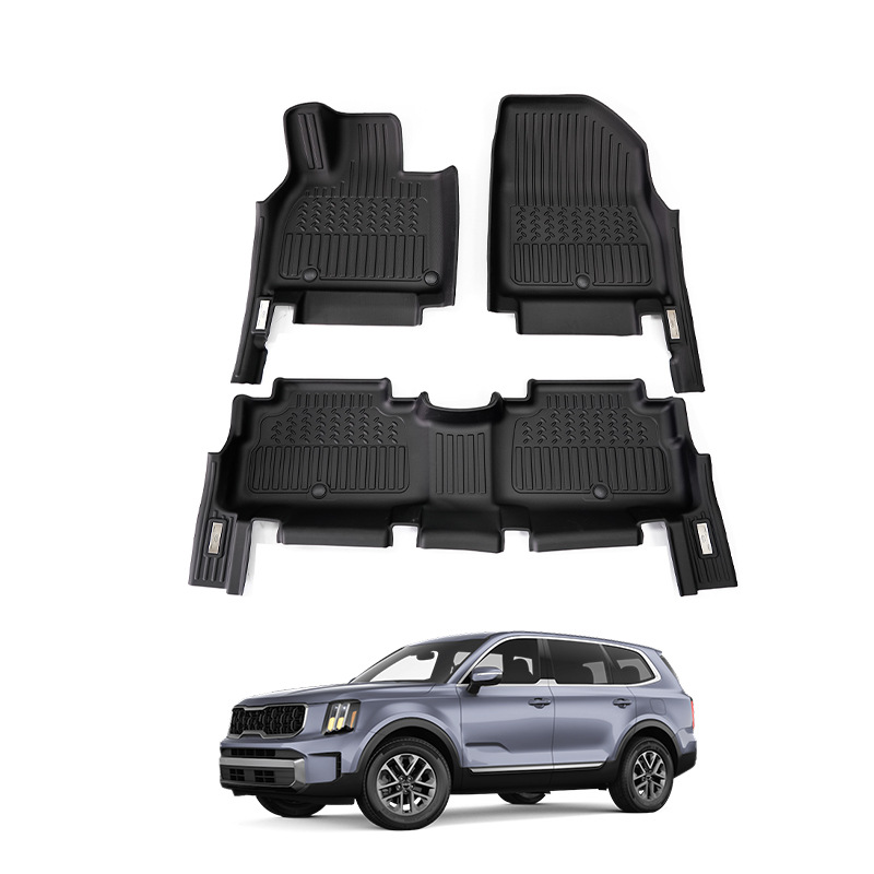 TXR para Kia Telluride alfombrilla de coche Tpe Floor Mat especial 5D antideslizante protección del pie