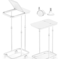 クロスボーダーオリジナルの新しいプラスチックフリップトップ、プーリー付き、格納式ゴミラック、簡単な取り付け、家庭用大型ゴミ箱