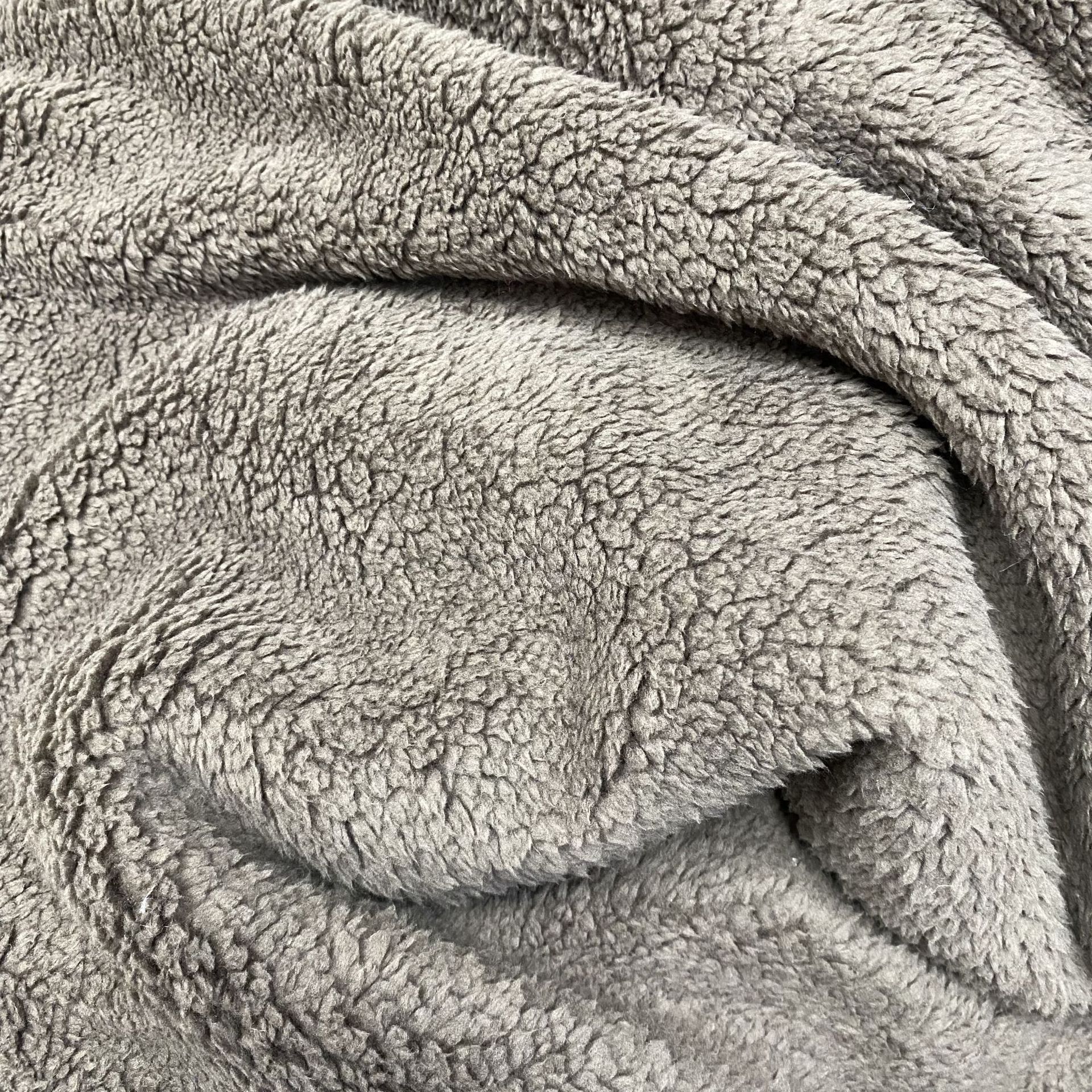 Precio de fábrica de algodón espeso unilateral tela de punto de algodón tienda juguetes de ropa textil casero tela de lana