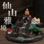 倒流意境复古树脂香炉