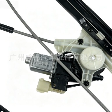 Glass lifter rear door window regulator assembly