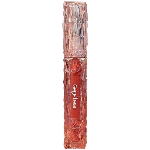 Gegebear crystal clear diamond mirror lip glaze is easy to color and whiten, long-lasting and does not fade mirror lip gloss lipstick makeup