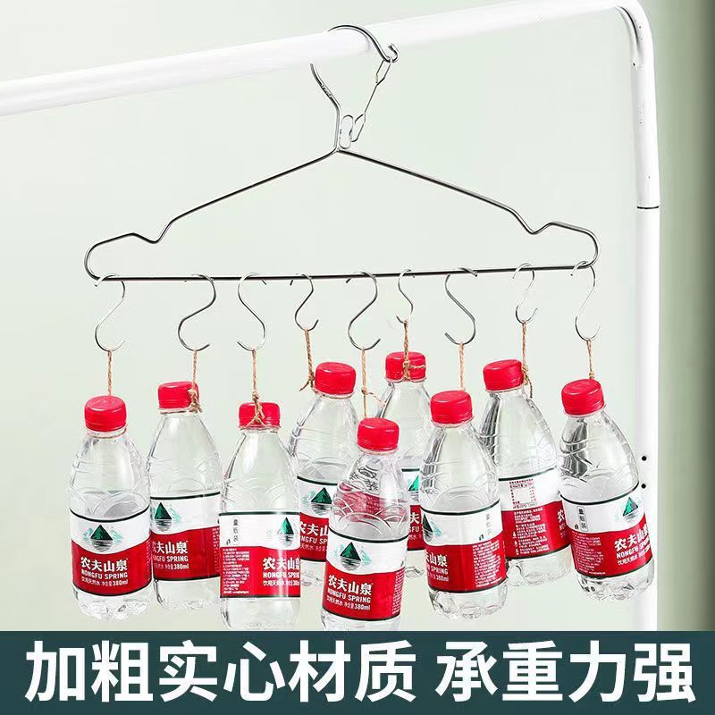 防風ハンガー落下防止ステンレスハンガー固定バックルアウトドアハンガーハンガー家庭用ハンガー|undefined