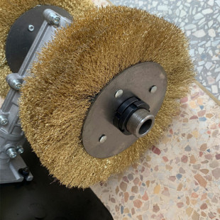 Electric derusting machine multifunctional color steel tile rust removal polishing ground marble polishing machine rust removal