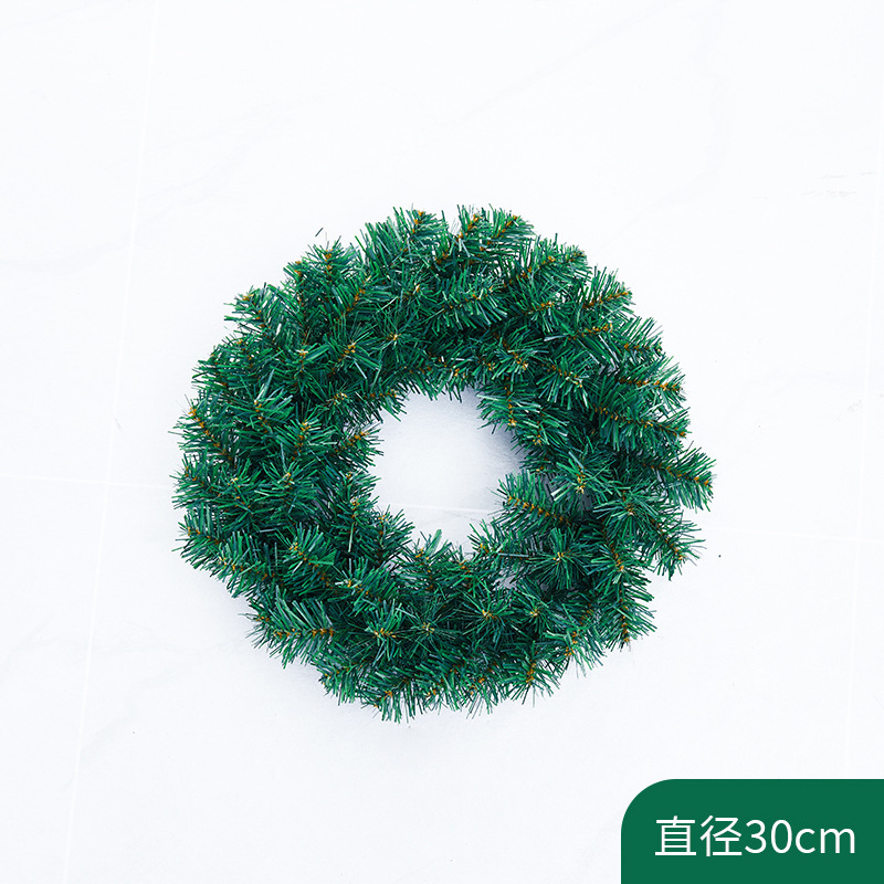 Guirnalda de Navidad ratán 40/50/60cm Guirnalda decorativa de Navidad Decoración de estilo caliente de Amazon Decoración de escena