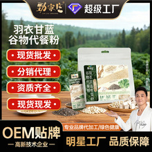 劲家庄羽衣甘蓝奇亚籽代餐粉定制茯苓白芸豆全谷物代餐粉定制批发