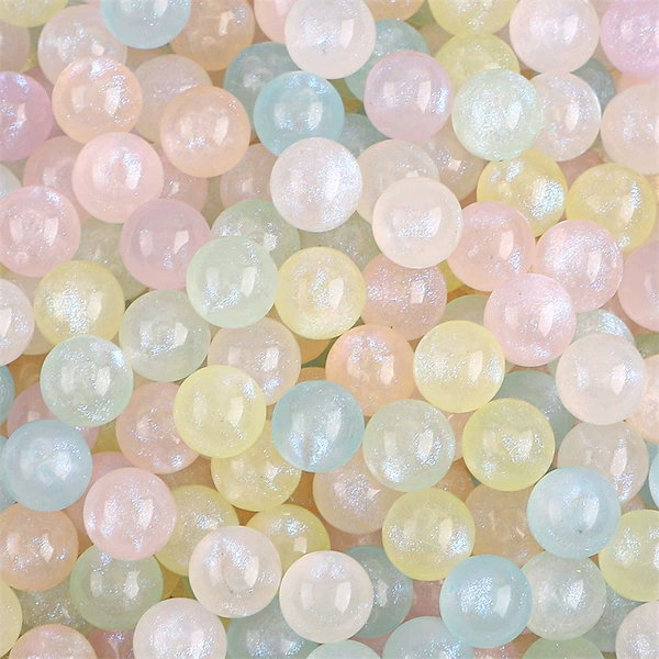 6mm random mixed color about 160/pocket
