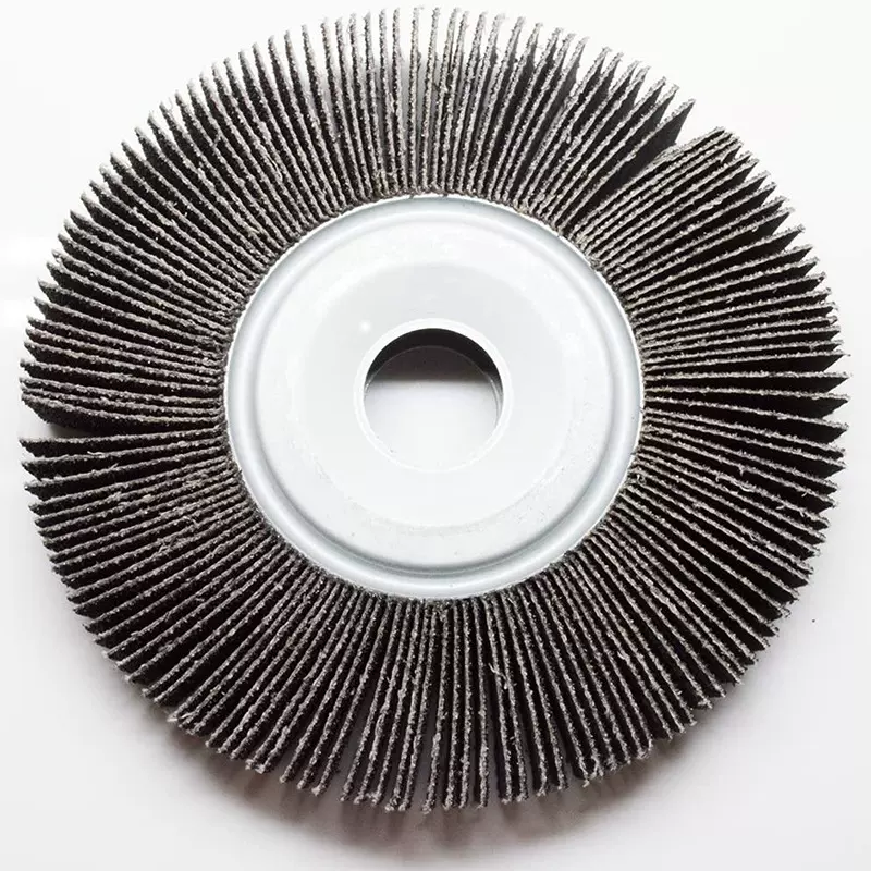 厂家直供250*25千叶轮抛光轮打磨金属木材砂布轮百叶片卡盘式