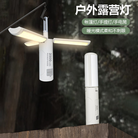 TikTok Explosions Camping Lamp Atmosphere Lamp Flame Camping Lamp Tent Retro Horse Lamp Outdoor Rechargeable Portable Lamp Gift