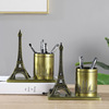 Creative bronze pens holder, decorations for office, metal storage system, pendulum, jewelry