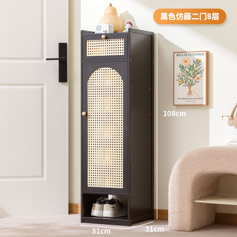 鞋柜家用门口2025新款分层隔板小窄入户门收纳柜出租屋经济型鞋架|undefined