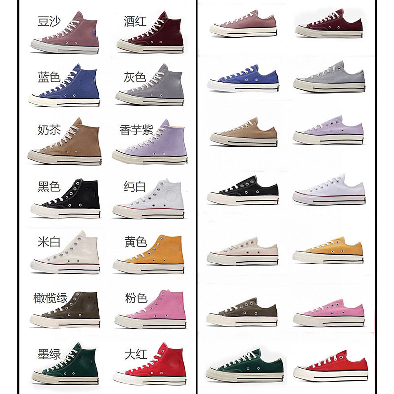 Canvas Shoes Men's Classic High-Top Black Sneakers Female Couple 2025 Spring New Red Star Same Style Retro