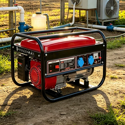 Portable gasoline generator, small-sized Avtomobil generatorları