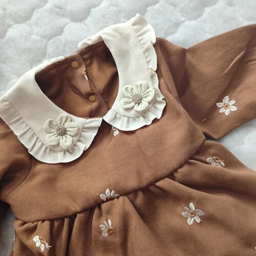 Baby clothes autumn new style baby girl princess bag fart clothes hundred days full moon princess dress jumpsuit
