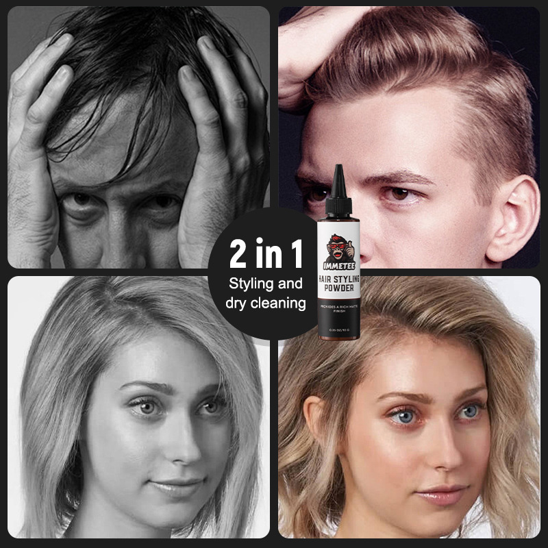 クロスボーダーimmeteeヘアスタイリングパウダースポットファインソフトカーリングヘアセイバードライヘアふわふわパウダーヘアスタイリング|undefined