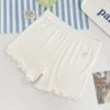 White bunny pants