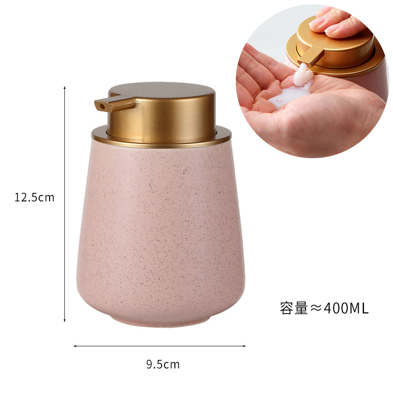 Loción oro cubierta geométrica borde redondo en polvo