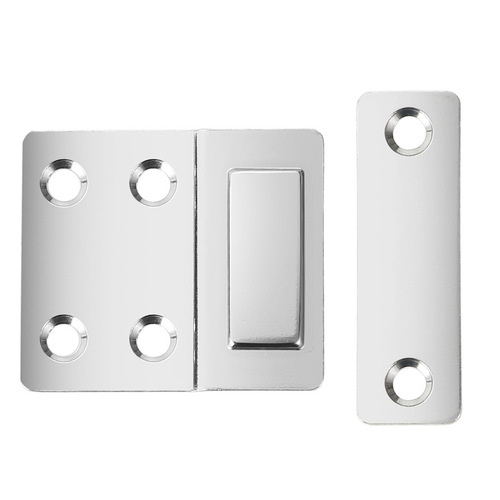 Punch-free cabinet suction wardrobe cabinet sliding door strong magnetic door touch magnetic touch light invisible door suction