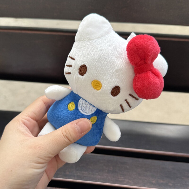 爆款网红可爱hellokitty毛绒公仔挂件包包钥匙扣挂饰送闺蜜可批发|undefined