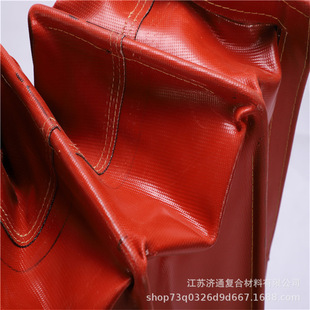 Manufacturers produce fireproof canvas soft joints flame retardant high temperature resistant air duct fireproof canvas soft connections easy to install