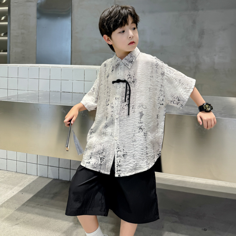 Summer children's Hanfu for boys
