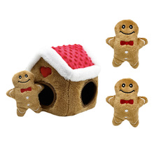 跨境新品Cat Toy毛绒猫玩具猫咀嚼玩具猫造型互动玩具猫枕头玩具