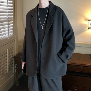 British Yupi men's dk casual suit jacket men's spring and autumn fashion handsome high sense oversize suit jacket
