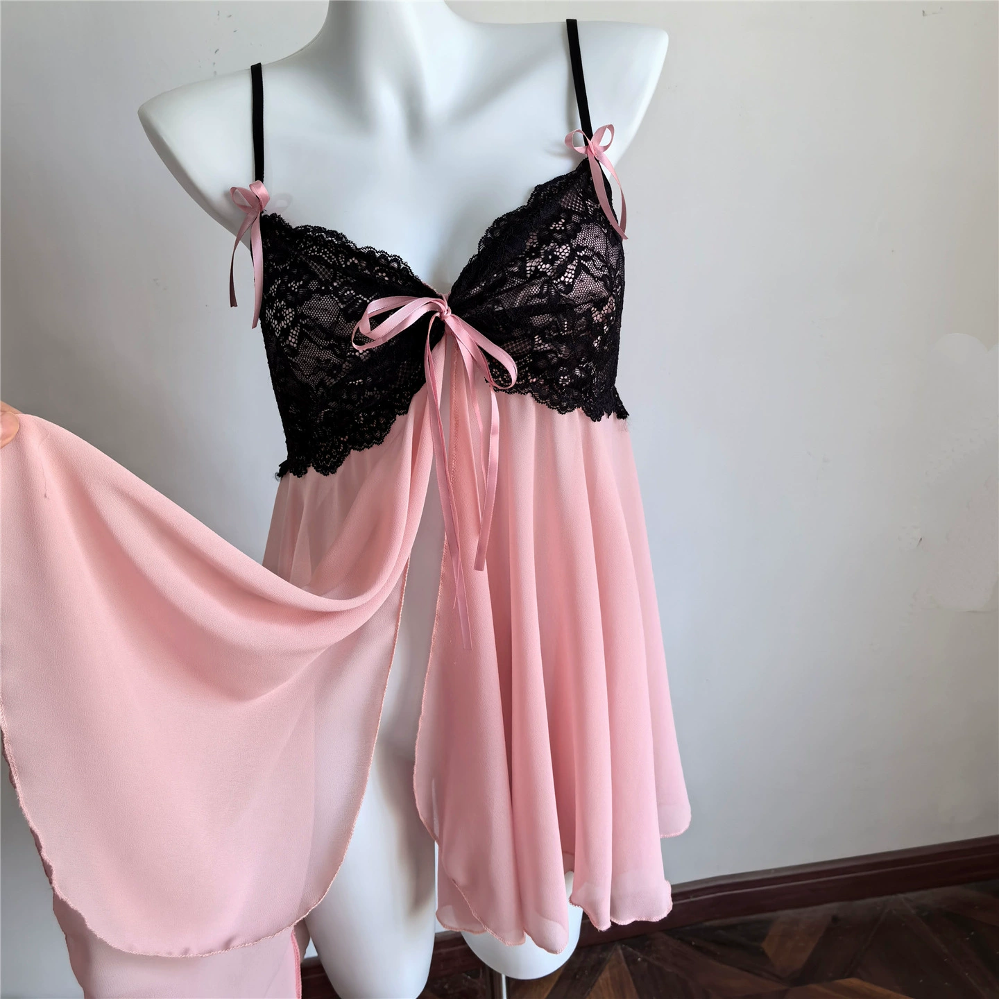 Пижама размера xl, кружевное сексуальное платье-slip, белье plus size