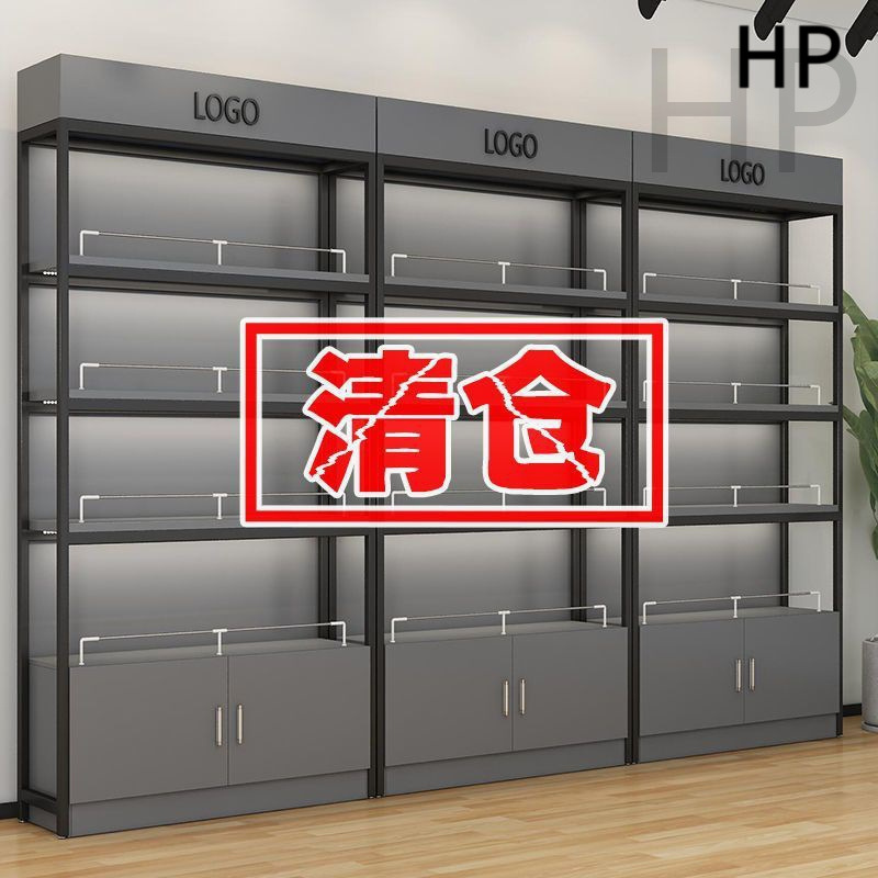 超市货架展示柜陈列化妆品置物架产品样品多层宠物文具母婴便利店