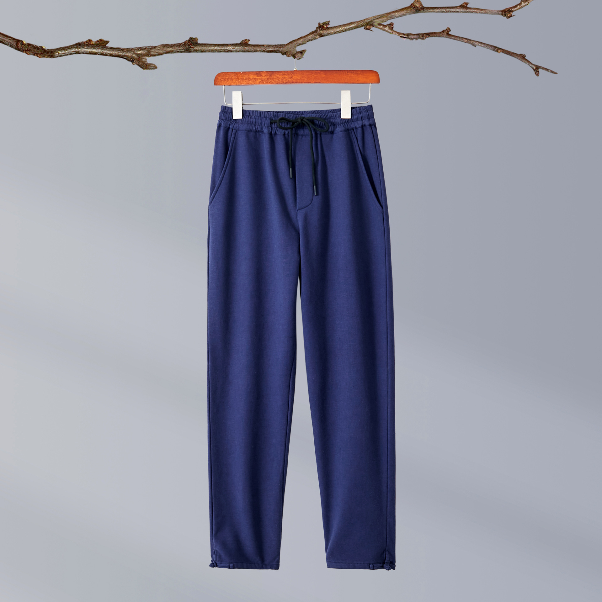 Плюшевые зимние тибетские зеленые брюки