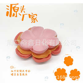 厂家生产彩色香皂花多种品类皂花片樱花瓣肥皂片异形图片设计样品