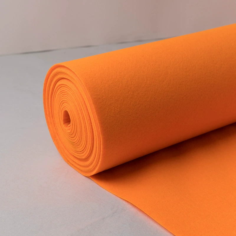 Disposable non-woven carpet, fuchsia face blush, 1–3 m width, rolls and samples