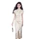 Fashion Improved New Chinese Style Daily Wearing All-match Cheongsam Dress Spring and Summer 2025 New Young Girl Beautiful Cheongsam