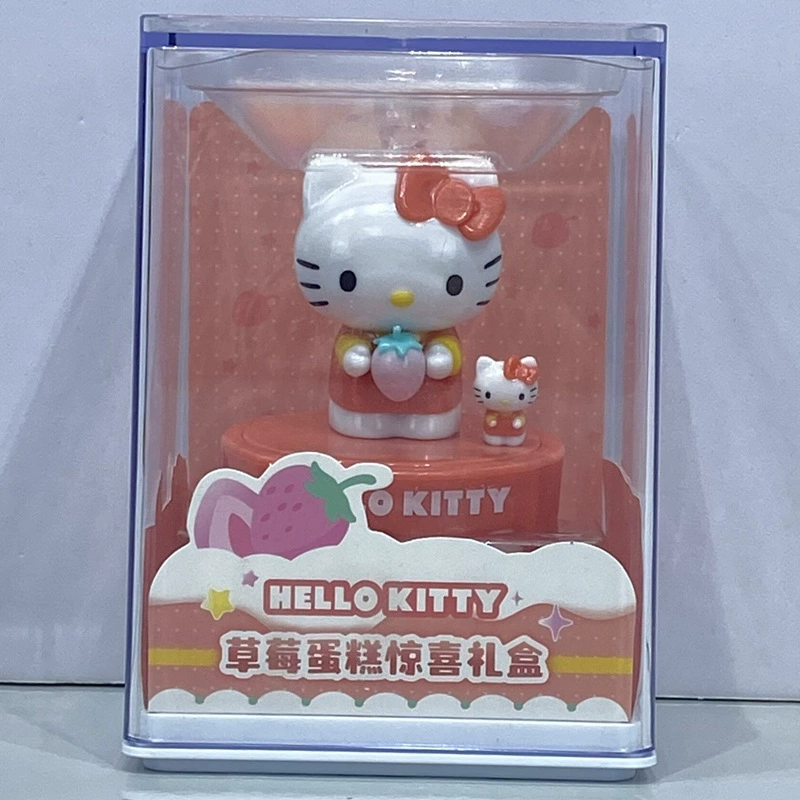 Коллекционные фигурки (Sanrio) Kuromi Hello Kitty Cinnamoroll Pompompурин — 6 персонажей в акриловом боксе, 72 шт. в ассортименте